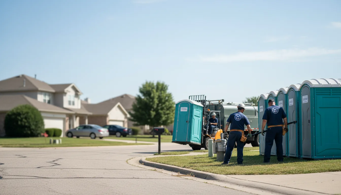 Porta Potty Rental in Manitou, OK near me